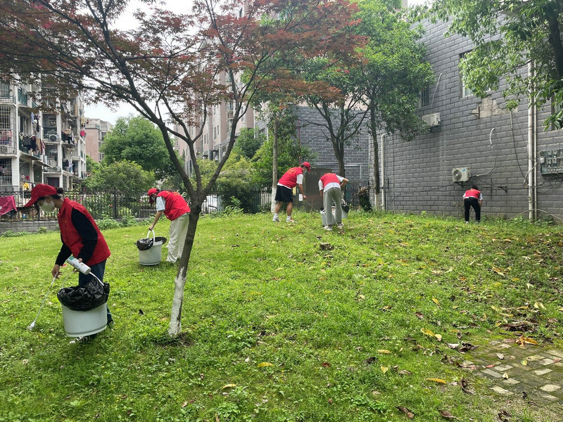 市衛(wèi)校開展愛國衛(wèi)生月“大清掃、大撿拾、大宣傳”志愿活動